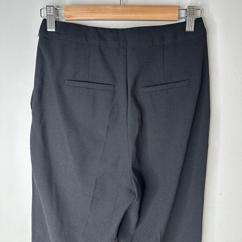 Basque Pants Womens‎ Black Trousers Work Career Corporate Office Pleated  6 - Picture 6 of 12